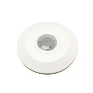 Détecteur de Mouvement en Saillie 6m 360° 220V Rond