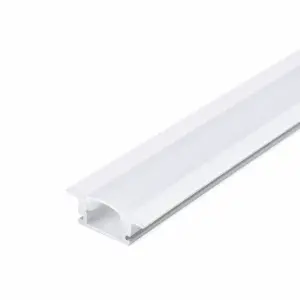 Profilé Aluminium Encastrable 2m pour Ruban LED - Cache Opaque