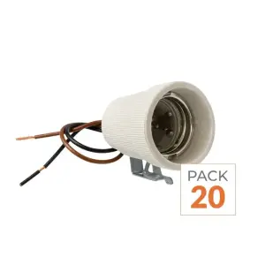 Douille E27 - Pack de 20
