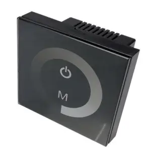 Variateur LED Tactile Noir 12V/24V