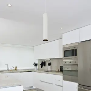 Luminaire Suspendu GU10 IP20 30cm Blanc