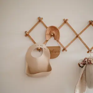 Bavoir à poche en silicone Shifting Sand