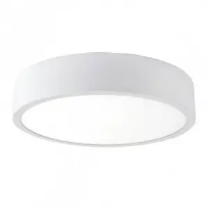Plafonnier LED Blanc 18W 25cm - Blanc Chaud 2300K - 3500K