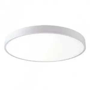 Plafonnier LED Blanc 54W 60cm - Blanc Neutre 4000K - 5500K