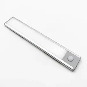 Réglette LED Rechargeable USB 24cm IP40 avec Détecteur de mouvement - Blanc Neutre 4000K - 5500K