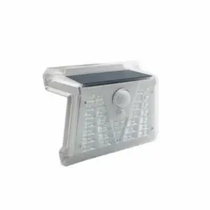 Applique Murale Solaire LED 0.65W IP44 33 Led avec Détecteur de Mouvement - Blanc Froid 6000K - 8000K