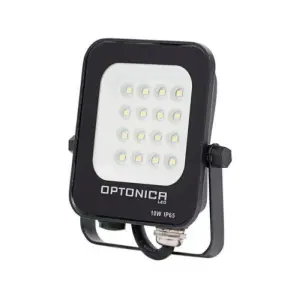 Projecteur LED Extérieur SMD 10W IP65 Noir - Blanc Neutre 4000K - 5500K