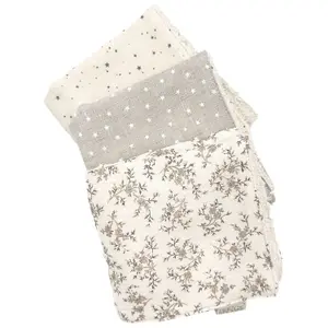 Lot de 3 lingettes Miley (28 x 28 cm)