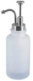 Distributeur de savon en verre blanc, Yoko Misty Spirella