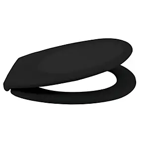 Abattant WC Spirella Neela en Duroplast coloris noir mat