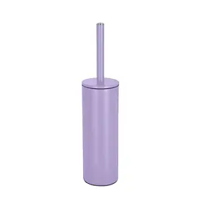 Brosse WC métal, lavande, Spirella Akira
