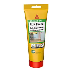 Colle d'agencement rapide Sikabond 240 260gr blanc