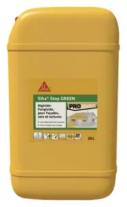 Traitement algicide- fongicide anti-dépôts verts Sika Stop 20 L