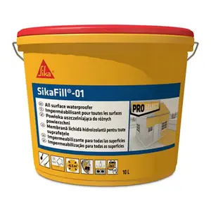 Imperméabilisant toutes surfaces "Sikafill 01" rouge 10 L