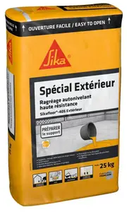 Ragréage autonivelant spécial extérieur P4S - Sac 25 Kg