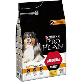 Croquettes pour chien Pro Plan Medium Adult riche en poulet et riz 3kg