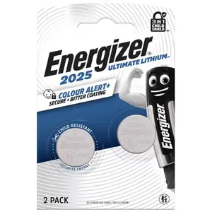 2 piles CR2025 Ultimate Lithium