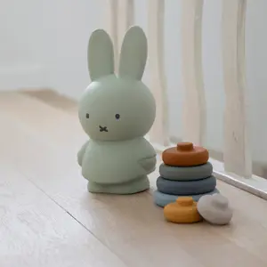 Tirelire Miffy warm eucalyptus (19 cm)