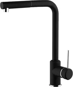Mitigeur douchette inox "Nuts" - Noir