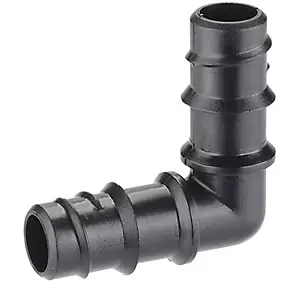 Coude cannelé 90° 15-15mm Claber vendu par 2