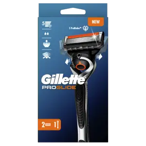 GILLETTE Proglide Rasoir avec recharges 2 recharges 1 rasoir