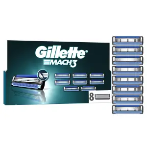 GILLETTE Mach3 recharges lames de rasoir 8 recharges