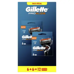 GILLETTE ProGlide Recharges lames de rasoir 12 recharges