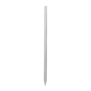 Poteau T en acier galvanisé vert H.0,75 m - Section 30 x 30 mm