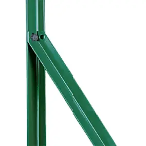 Jambe de force en acier vert H.2,25 m