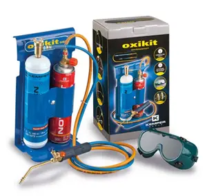 Kit bi-gaz avec chalumeau et buses 3100 °C