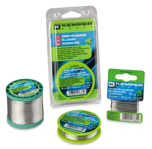 Bobine fil étain sans plomb diamètre 2 mm 100 g