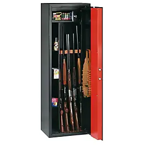 Armoire à fusils serrure mécanique Technomax T/705R – 5 armes – 180 L – l.35 x H.150 x P.30 cm