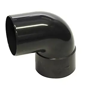 Coude de gouttière 87° MF 25 graphite Fitt