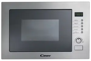 Micro-ondes grill encastrable finition inox 25 L