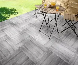 Carrelage de sol extérieur "Cargo" gris - l. 50 x L. 50 cm