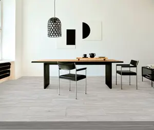 Carrelage de sol intérieur "Chalet" gris - l.30 x L.60 cm