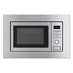 Four micro-ondes encastrable Universel 19L FMI017X Smeg inox
