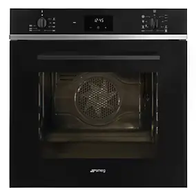 Four vapeur 70 L Elementi l. 60 cm SF6400TB Smeg noir