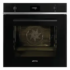 Four multifonctions nettoyage pyrolyse Smeg SFP6401TB 70 L noir