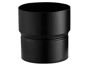 Réduction émaillée noir mat ø150 - 139 mm Poujoulat