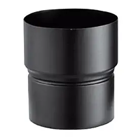 Réduction émaillée noir Ø130 mm Poujoulat