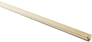 Profilé de gouttière de 25 en PVC, L. 4 m sable