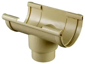 Naissance centrale en PVC, sortie Ø 50 cm en couleur beige