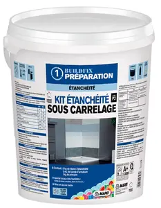 Kit d'étanchéité pour sols intérieurs 5 kg