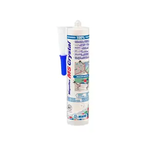 Mastic colle hybride polymère transparent intérieur extérieur 300 ml