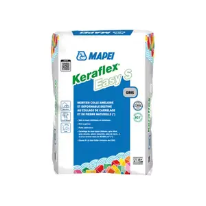 Mortier colle carrelage C2ES1 gris sol et mur intérieur extérieur sac 25 kg