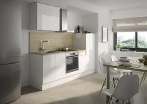 Cuisine en kit "Sienna" coloris blanc - l.2,40 m