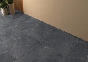 Carrelage de sol intérieur "Sublime 3D" noir