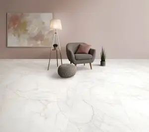 Carrelage de sol intérieur TEMPIO 60 x 120 cm grès cérame ivoire