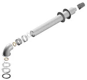 Kit coaxial pour chaudière murale gaz